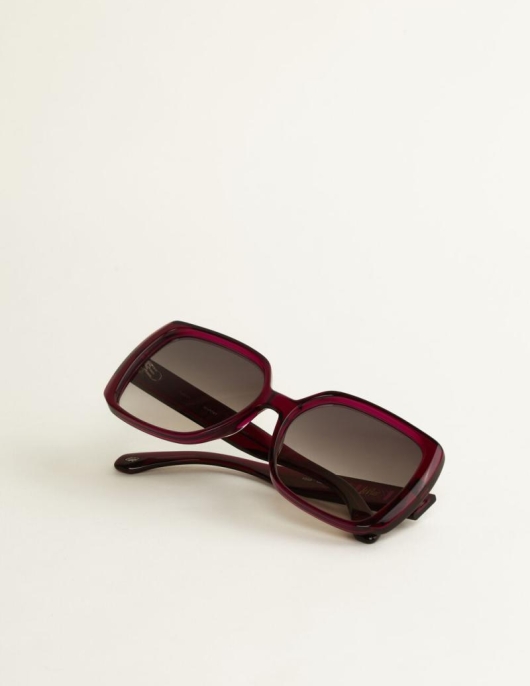 Lunettes De Soleil | Femme Ba&sh Leslie Lunettes Rouge