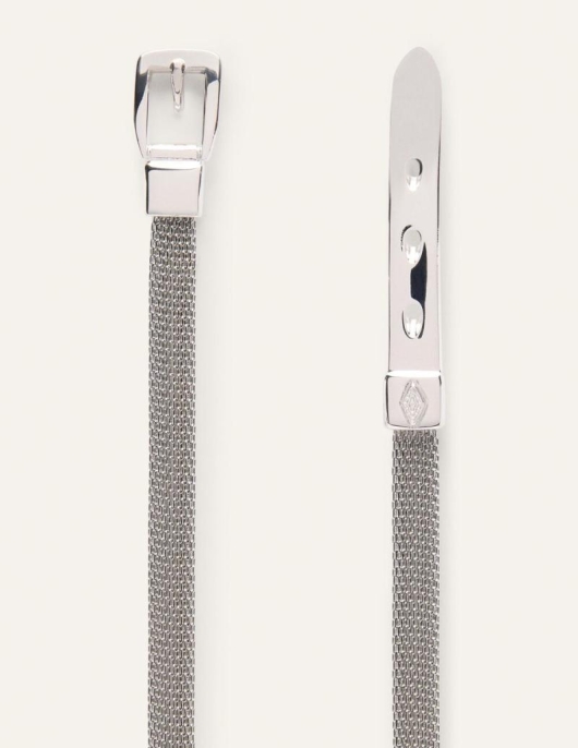 Ceintures | Femme Ba&sh Belanie Ceinture Extra Fine Gris